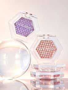 HANDAIYAN Palet Eyeshadow Chameleon, Ciptakan Sorotan Wajah dan Mata yang Memukau, Palet Eyeshadow Portabel, Cocok untuk Berbagai Pesta, Bar, dan Acara Dansa - 02 - View 9
