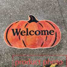 1pc Halloween Alien Pumpkin Welcome Doormat, Small Area Rug, Home Decor, Casual Blanket, Bedside Rug, Bedroom Carpet, Washable Rug - Multicolor - View 5