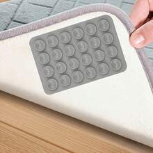 4pcs Reusable Carpet Anti-Slip Pads, Easy To Install Carpet Grippers, Prevent Slipping, Curling And Moving, Durable Floor Fixers, Suitable For Kitchen, Living Room And Bedroom - Multicolor - View 6
