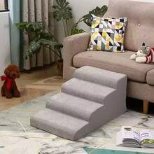 3/4 Layer Pet Stairs, Bed/Sofa Ramp, Non-Slip & Wear-Resistant, Removable & Washable, Suitable For Injured Elderly Dogs And Cats With Joint Pain, Hot-Selling Product - Multicolor - View 6