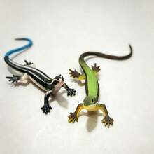 Durable Plastic Simulation Lizard Cat Toy, Battery‑Free Interactive Chew Toy For Cats, Indoor Play Training Supplies - Multiple Styles - View 2