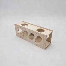 1 Set Double-Layer Slide Hamster & Guinea Pig Castle House, Selected Double-Layer Hamster House, Small Animal Habitat Decoration Cage Accessory, Universal Small Pet House Double-Layer Castle Shaped Cage Toy, Double-Layer Structure Design With Upper And Lower Activity Space, Fun Climbing Interaction, Guinea Pig Castle Shaped Multi-Pet Applicable Scene - A - View 8