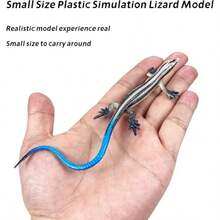 Lizard Cat Toy, Durable Plastic Realistic Reptile Toy, Battery-Free Interactive Chew Toy, Suitable For Indoor Play And Training For Kittens 6 Months+ And Adult Cats - 1 - View 2