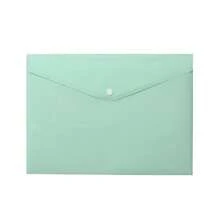 10pcs Macaron Color A4 Document Bag Snap Button Plastic File Folder For Office School Stationery Storage Minimalist Envelope Bag - A4 - View 13