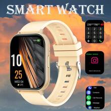 [Smart Watch]Unisex Smart Watch, Supports Answering Calls, Message Notifications, Music Control, Alarm, 180mAh Battery, 1.83-Inch Full Screen Touchscreen, Compatible With Android And IOS Systems, Sports Style, Suitable For World Cup Party And Gifts For Couples, Elders, Friends, Classmates And Other Occasions - Multicolor - View 11