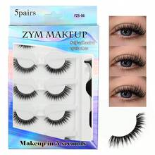 5 Pairs Self-Adhesive False Eyelashes, Pre-Glued Lightweight Strip Lashes, Use With Tweezers, Natural Voluminous Non-Exaggerated Curly Lightweight False Eyelashes, Suitable For Beginners, Press-On False Eyelashes, Faux Mink Fur Natural Effect, Reusable, Comfortable And Waterproof - Black - View 12