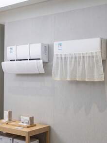 Adjustable Air Conditioner Deflector, Anti-Direct Blow AC Shield, Universal Wall-Mounted Home AC Outlet Cover, Cold Air Deflector, White, Suitable For Infants, Children, Elderly, Wind-Blocking Gadget, All-Season Airflow Protection For Health, Essential For Comfortable Sleep, Suitable For Bedroom, Living Room, Children's Room, Dormitory, School, Sleep Protection, Rental Dormitory Gadget, Anti-AC Sickness, All-Season Use, Cold And Warm Air Outlet, Back To School Season - Extendable - View 8