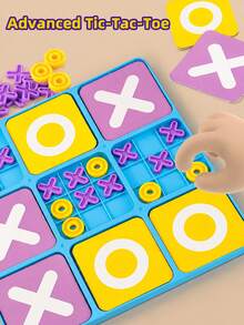 New 9-In-1 Toy - An Advanced And Superior XO Strategy Game For Intelligence Games. A Gift Set For Family And Parent-Child Interaction. - Multicolor - View 6