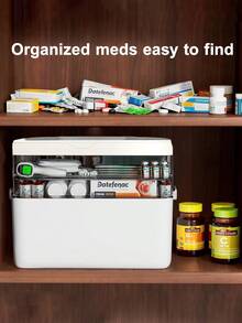 Medicine Boxes & Jars & Chests - White - View 3