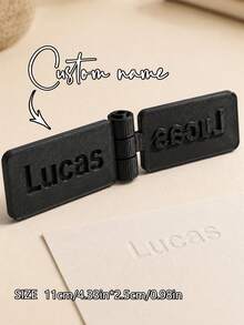 Stempel Teks Lipat Parametrik Cetak 3D Kustom, Stempel Penanda Personalisasi Engsel Balik, Teks yang Dapat Disesuaikan, Cocok untuk Seni Kertas, Perencana, Scrapbooking, Kerajinan Tangan, Alat Penanda Dekoratif DIY Portabel, Barang Unik untuk Penggemar Kerajinan, Mendukung Kustomisasi Konten, Untuk Kerajinan Meja Rumah - MultiWarna - View 4
