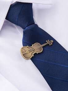 1pc Men's High-Quality Suit Tie Clip, Elegant & Versatile, Suitable For Business, Daily Commute, Decoration/Gift/Styling Clip - Multicolor - View 3