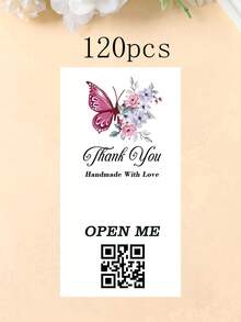 Customized Personalized Stickers, Custom Stickers, Personalized Design, Suitable For Packaging Seals, Candy Bags, Cookie Bags, Gift Boxes, Seals, Baking Packaging, Paper Bag Seals, Suitable For Sticking On Work Documents, Greeting Cards, Dessert Packaging, Jewelry Boxes, Paper Bags, Gift Boxes, Shopping Bags, Envelopes - Sticker - View 53