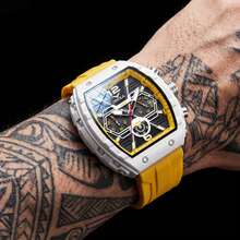 2026 New ONOLA Brand Quartz Watch, Multi-Function Chronograph Sports Watch, 30m Water Resistant, Barrel Shaped, Luminous Wristwatch - one-size - View 9