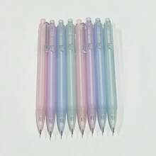 Ergonomic Mechanical Pencils 4pcs/Pack 0.5mm/0.7mm Suitable For Drawing And Writing School And Office Supplies With Desktop Storage Rack - Sets - View 3