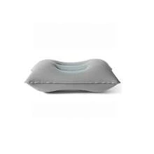 2 piezas Almohadas de viaje inflables, Colchoneta portátil para exteriores, Almohada de camping inflable ultraligera con soporte para cuello y cintura, Almohada inflable lavable, Adecuada para avión, coche - Versión mejorada - Ver 3