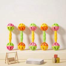 2pcs Random Color Parrot Rattle Bird Toy Bird Training Toy Hand Rattle - A+B - View 7