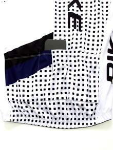 New Long Sleeve 1pc Spring/Autumn Men's Cycling Jersey, Printed Quick-Dry Breathable Mesh Mountain/Road Bike Cycling Top - Universal Version, Suitable For Cycling, Off-Road, Motorcycle Touring, Hiking, Training, Casual Wear - Black and White - View 7