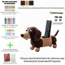 1pc Dachshund/Sheep/Cat Sofa Hanging Bag Crochet Set (Materials Only, Simple Hand Crochet Required), DIY Kit For Beginners, Includes Step-By-Step Guide And English Instructions, Home Decor Design, Birthday And Holiday Gift - DIY Crochet Kit - View 7