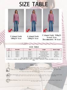 Blusa de manga larga a rayas, versátil y casual para uso diario en primavera - Verde grisáceo - Ver 4