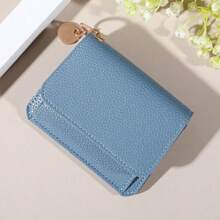 1. Women's Solid Color Minimalist Ultra-Thin Card Holder, Fashionable Women's Card Wallet Coin Purse 2-In-1. Multi-Functional Anti-Theft Design, Suitable For Travel, Business, Commuting And Back To School Scenarios - Multicolor - View 21
