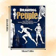 1 Book, Suitable For Beginners And Novices, Includes Tracing And Adaptive Drawing Of Shadows, Lines, Etc. (Pen Not Included) - Single Piece - View 10