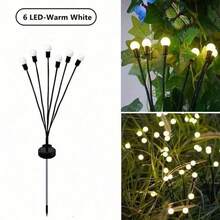 1PC Solar Firefly Ground Stake Light, 6LED/8LED/10LED Solar Powered Firefly Lights, IP65 Waterproof Outdoor Garden Path Light, Auto On‑Off Solar Landscape Light For Yard Patio Lawn Camping Holiday Wedding Party Decoration - Firefly Ground Light - View 12