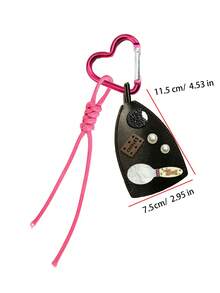 Car Key Storage Bag, Pull-Out Key Pouch With Dog Bone Decoration, Car Key Protective Cover, Universal Portable Large Capacity Multi-Function Key Ring Storage Bag, Portable Coin Purse Accessory, Key Hook, Snap Button Key Pouch, Can Be Hung On Pants, Bag Strap, Perfect Gift For Friends With Cars For Back To School, Halloween, Thanksgiving - Multicolor - View 9