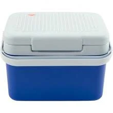 Hielera PortáTil De 5 Litros (5.2 QT)| Capacidad Para 6 Latas| Enfriador| Enfriador Resistente Y Liviano| Hielo - Azul - Ver 7