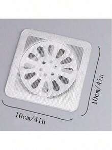 20Pcs Premium Bathroom Sink Drain Strainers, Effective Hair Catchers & Anti-Insect Sewer Filters, Fits Toilet, Bathroom Sink & Floor Drain, Easy Install, Fast Drainage - 10pcs-10 * 10cm - View 3