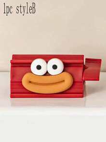 1pc Creative Toothpaste Squeezer With Manual Rolling Tube Model, Includes Home Toothpaste Holder And Bathroom Accessories, Practical And Convenient, Adds Decorative Touch To Home - Multicolor - View 13