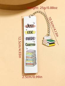 Book Lover Bookmark Gifts Reading Gift For Women Men Metal Bookmark Bookish For Readers Funny Bookmarks For Cute Book Accessories For Reading - Multicolor - View 3