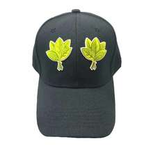 1pc Leaf Pattern Casual Street Cute Party Embroidered Baseball Cap, Suitable For All Seasons - Leaf-a - View 1