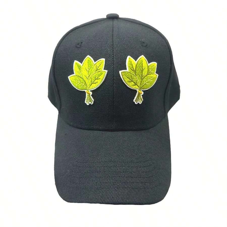 1pc Leaf Pattern Casual Street Cute Party Embroidered Baseball Cap, Suitable For All Seasons - Leaf-a - View 1