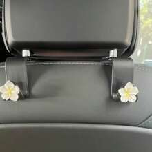 2pcs Car Cherry Blossom Hooks, Multi-Function Car Seat Back Storage Hooks, Car Interior Hanging Storage Decor - A - View 9