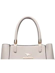KAIDIFEINIROO Authentic Soft PU Leather Women's Handbag, Vintage Shoulder Tote Bag, Luxury Designer Large Capacity Women's Wallet Bag - White - View 7