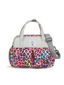 1pc LEQUEEN Oxford Fabric Maternity Multi-Function Crossbody Mommy Bag, Fashionable Mother & Baby Bag, Casual Outing Storage Bag, Handheld Hospital Bag Suitable For Storage Use - Multicolor - View 18