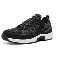 ALLCUBE Men's Lightweight Cushioned Walking Shoes Breathable Mesh Non-Slip Sneakers For Daily Casual & Comfort - Black - View 4