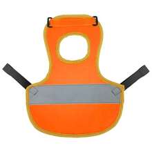 New Chicken Vest, Pet Clothing, Pet Accessories, Duck & Goose Vest, Reflective Cape - One Size/Red - View 15