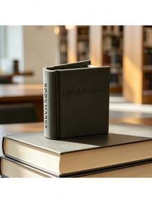 3D Printed Book-Shaped Bookmark, Combines Storage And Display Functions, Cute Desktop Organizer For Book Lovers, Creative Gift For Bookworms. Suitable For Teacher's Day, Graduation Season, Christmas, Birthday And Other Occasions, Can Be Used As A Souvenir, Also A Beautiful Decoration For Study And Office Desk - Multicolor - View 3