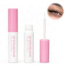 SRCKFIZ Lem Bulu Mata DIY untuk Bulu Mata Gugus, Lem Bulu Mata Portabel 5ml dengan Ujung Aplikator Ultra Halus, Perekat Bulu Mata Palsu Cepat untuk Pemula dan Pecinta Kecantikan - View 1