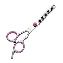 2pcs Hair Cutting Scissors Set, Stainless Steel Straight & Thinning Shears, Professional Hairdressing Scissors, Suitable For Men, Women, Children, Adults, Home, Salon, DIY Use - Multicolor - View 7