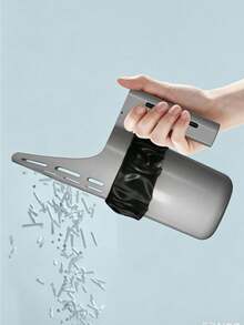 Cat Litter Scoop With Trash Can, Portable Large Capacity, 2-In-1 Cat Litter Scoop And Trash Can, Comes With Trash Bags, For Cleaning Cat And Dog Waste, Essential Tool For Pet Owners - Multicolor - View 12