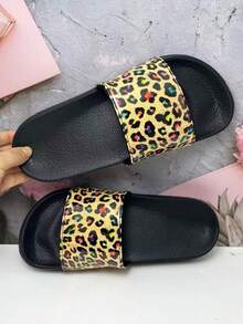 2026 New Women's Indoor Slippers, Comfortable, Lightweight, Colorful, Fashionable, Personalized, Shock-Absorbing, Commuting - Brown - View 3
