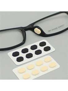 16pcs Glasses Nose Pads, Soft Silicone Pads, Anti-Slip Pressure Relief Stickers, Comfortable Cushioning To Reduce Red Marks, Convenient And Quick Application - Multicolor - View 3