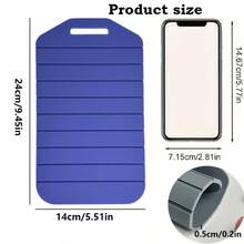 1pc Silicone Heat Resistant Mat, Non-Slip Anti-Scald Pot Pad, Kitchen Countertop Organizer, Home Cooking Placemat, Thickened High Temperature Resistant Easy To Clean Multi-Color Options, Christmas Housewarming Thanksgiving Gift - Multicolor - View 3