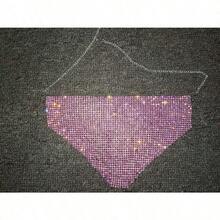 2026 New Beach Women's Wear Nightclub Metal Flash Diamond Decoration Mask Mask - Multicolor - View 12
