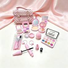 Girls' Pretend Makeup Toy Set With Storage Bag, Princess Role Play Makeup Set, Suitable For Children 3 Years And Above, Housekeeping Toy - Multicolor - View 5