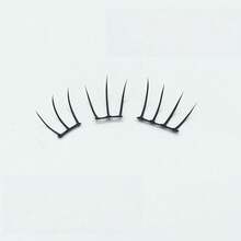 Korean Girl Group Style False Eyelashes, Multi-Specification C-Curl Segmented False Eyelashes, Suitable For Beginners' Daily Makeup - C - View 9