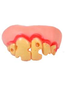 1/11/22pcs Funny Dog Dentures, White Fake Teeth, Funny Dog Teeth, Rabbit Style Dog Dentures, Pet Teeth, Suitable For Dog Photos, Creative Costume Accessories, Holiday Parties And Funny Scenes - Multicolor - View 14
