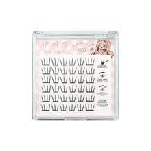 Korean Girl Group Style False Eyelashes, Multi-Specification C-Curl Segmented False Eyelashes, Suitable For Beginners' Daily Makeup - C - View 10